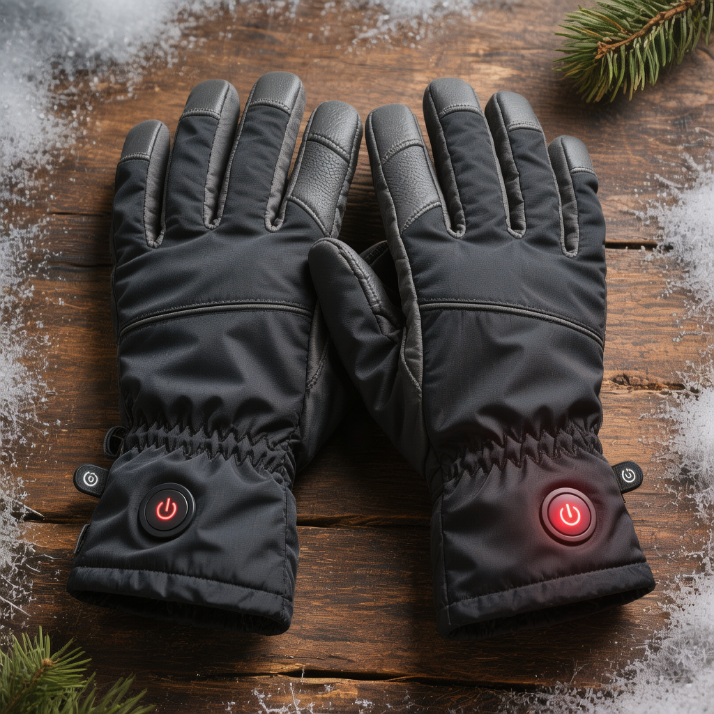 Gants chauffants pour l'hiver